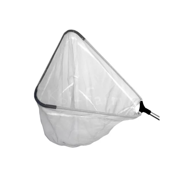 Merítőháló, sűrű szövésű 45 x 45 cm 115 cm-es  nyéllel