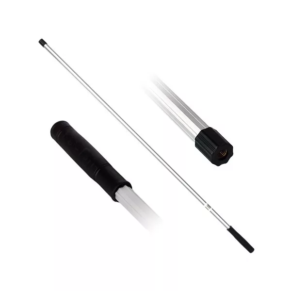 Merítőháló, sűrű szövésű 45 x 45 cm 115 cm-es  nyéllel