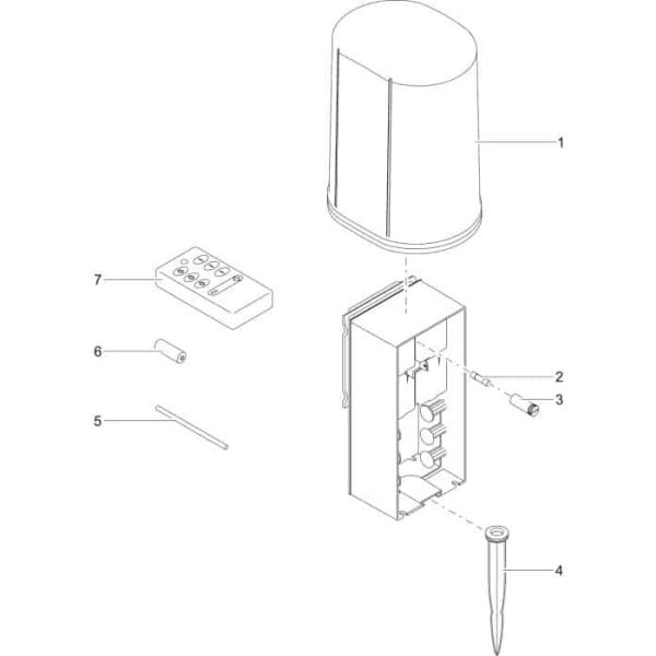 Oase FM-Master 3 csatlakozóaljzat