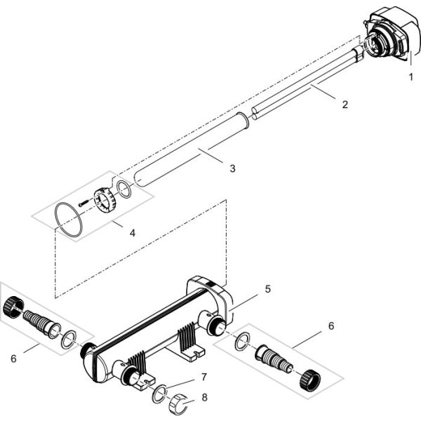 Oase Vitronic 18W UVC-előtisztító lámpa