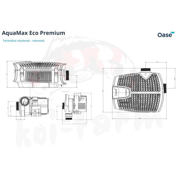 Oase AquaMax Eco Premium 5000 OC szivattyú