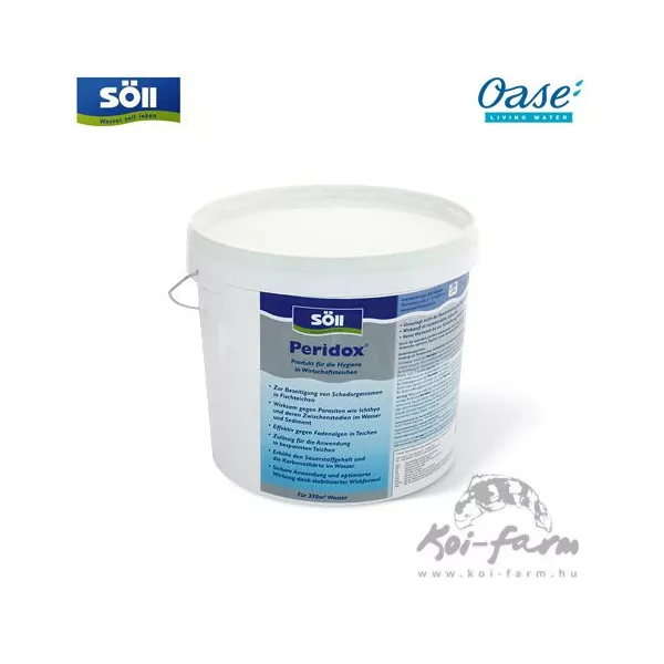Söll Peridox® algairtó és tófertőtlenítő 25 kg - vödör