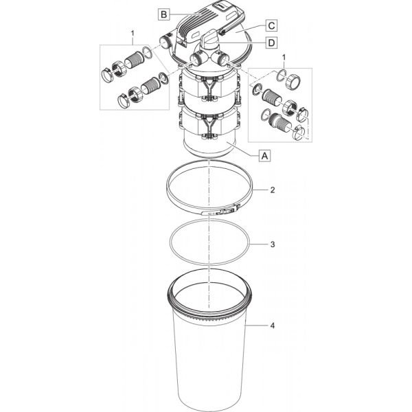 Oase Filtoclear 31000 nyomásszűrő