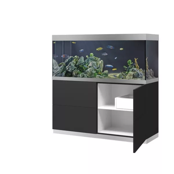 Oase HighLine optiwhite 400 antracit Akvárium Szett Bútorral 