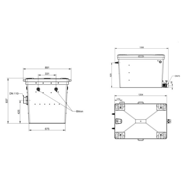 Oase BioTec ScreenMatic² 145000 gravitációs átfolyó szűrő