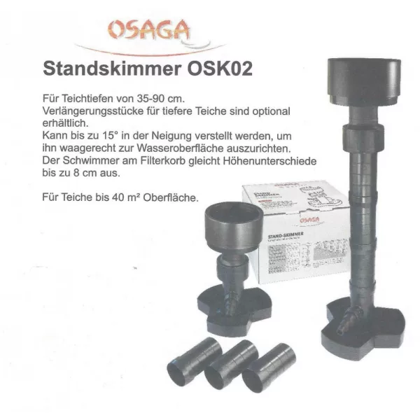 Osaga Felületelszívó / skimmer OSKO2