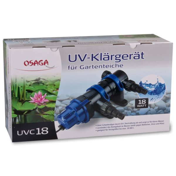 Osaga UVC tótisztító lámpa , 18w