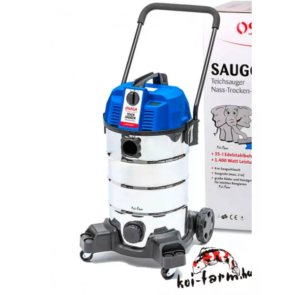 Osaga Saugofant tóporszívó iszapszívó (1400W) 4m szívótömlővel
