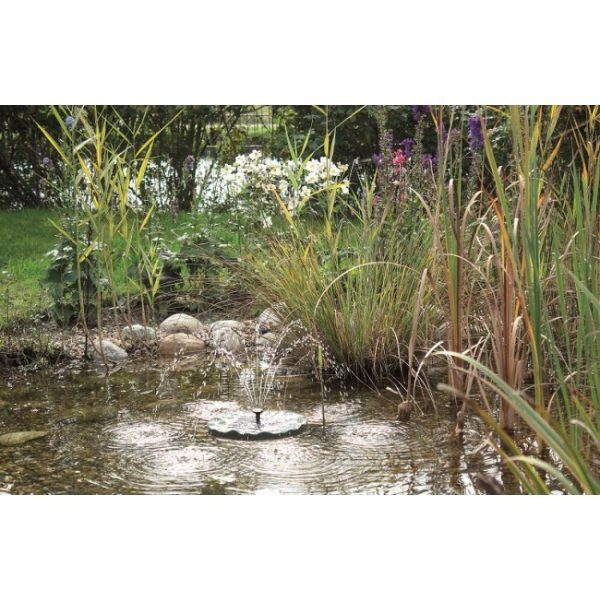 Pontec PondoSolar Lily Island napelemes szökőkút