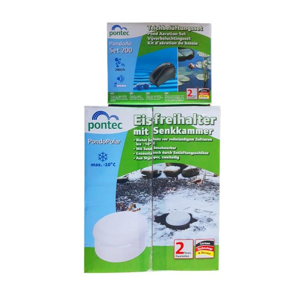 Pontec PondoPolar jégmentesítő PondoAir 200 légpumpával