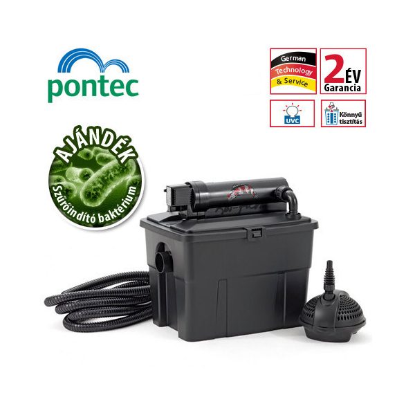 Pontec MultiClear Set 5000 szűrőkészlet + Indító baktérium