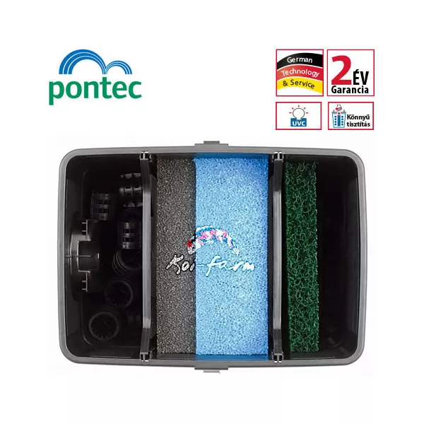 Pontec MultiClear Set 8000 tószűrő
