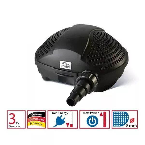 Pontec PondoMax Eco 8000 szűrőtápláló és patak szivattyú