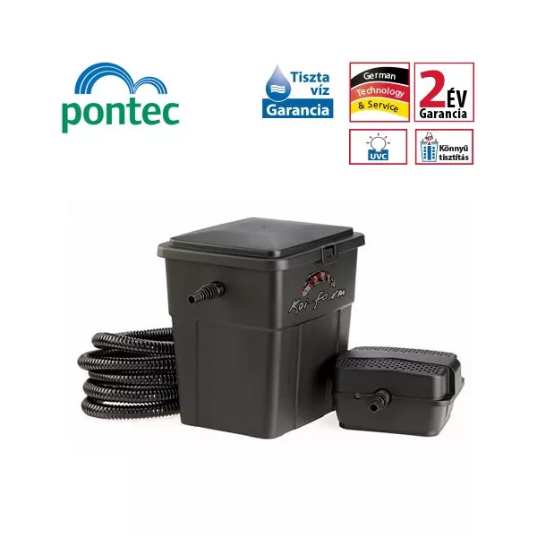 Pontec PondoClear ,MultiClear 4000 UVC tószűrő szett