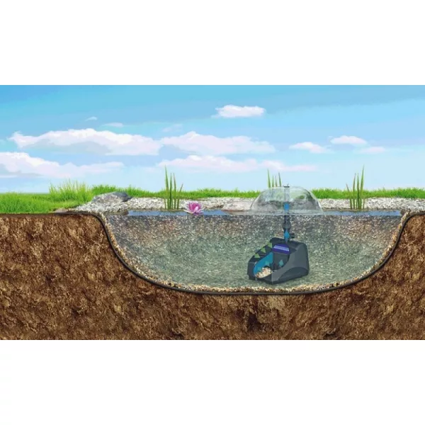 Pontec PondoRell 5000 UVC víz alatti szűrő és szökőkút szivattyú 9W UVC lámpával