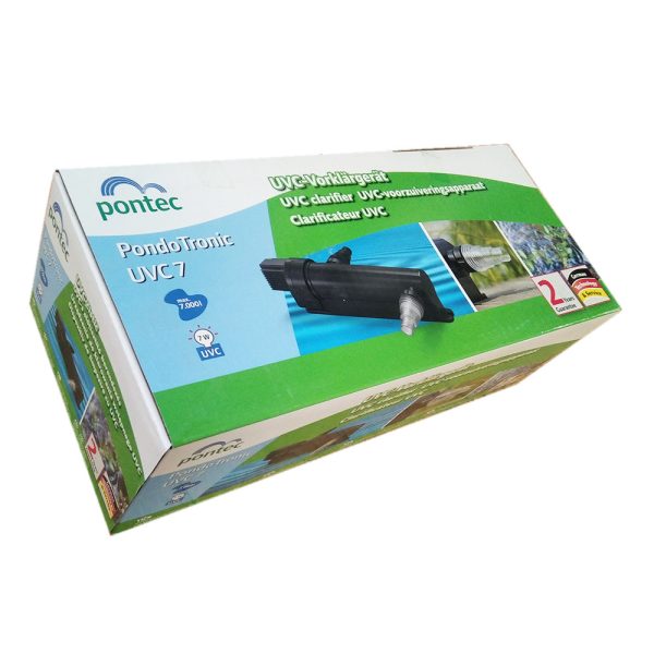 Pontec PondoTronic UVC 7 algátlanító előtisztító készülék