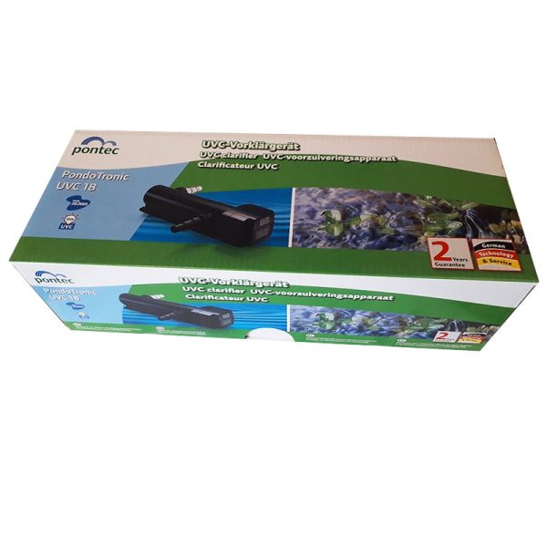 Pontec PondoTronic UVC 18 algátlanító előtisztító készülék
