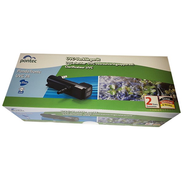 Pontec PondoTronic UVC 24 algátlanító előtisztító készülék