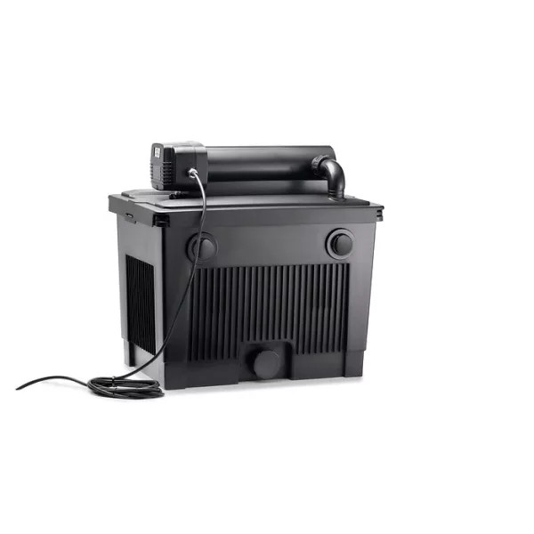 Pontec MultiClear 20000 tószűrő szett - 18 W UVC lámpa - pondomax eco 5000 szűrőtápláló szivattyúval + szűrőindító baktériummal