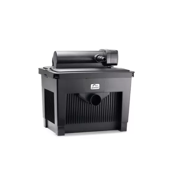 Pontec MultiClear 25000 tószűrő szett - 24 W UVC lámpa - pondomax eco 8000 szűrőtápláló szivattyúval + szűrőindító baktériummal
