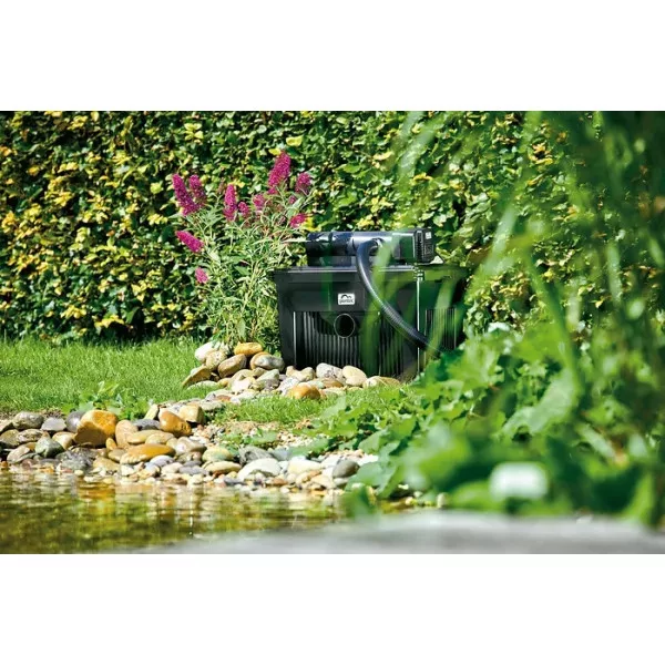 Pontec MultiClear 25000 tószűrő szett - 24 W UVC lámpa - pondomax eco 8000 szűrőtápláló szivattyúval + szűrőindító baktériummal