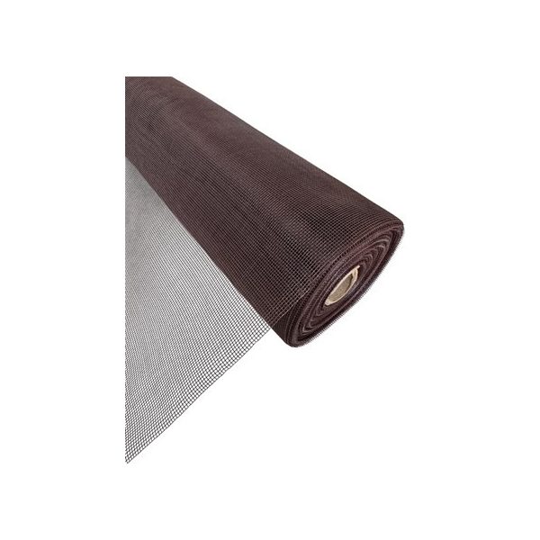 Szúnyogháló barna üvegszálas PROFI 150 cm x 30 m