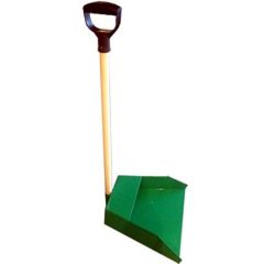 Utcai szemeteslapát fém