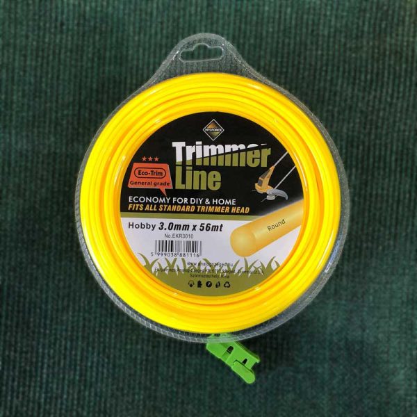 Fűnyíródamil 3,0 x 56 m ( KÖR )