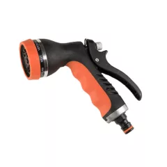 Öntözőpisztoly HOBBY, 8 funkciós fém