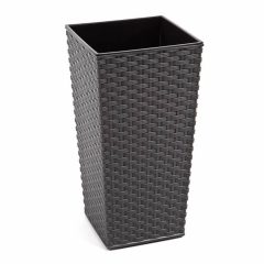 Virágváza rattan 265mm barna DRTS265