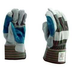 Kesztyű munkavédelmi TOP CANVAS/10 hasított marhabőr