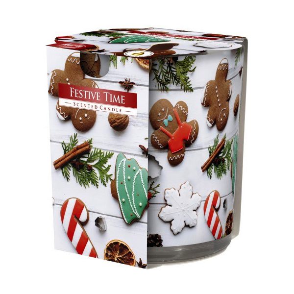 Poharas illatmécses téli kerek 100gr SN72S