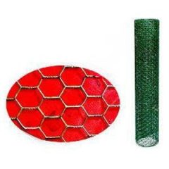 Csirkeháló PVC bevonat 0,5 m (30x30 mm) 25m/tek