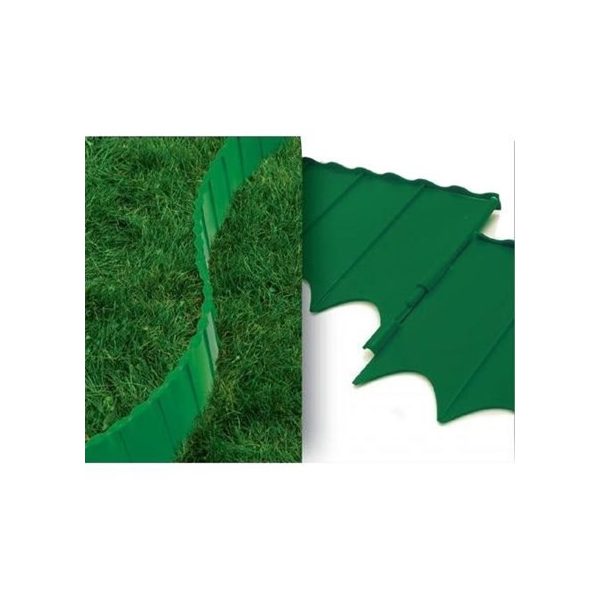 Pázsitszegély műanyag (20 cm x 9 m)