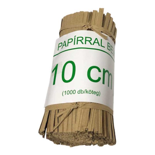 Kötöző natúr papír 10 cm 100db/K