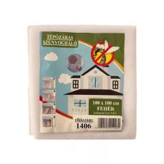 Tépőzáras szúnyogháló FEHÉR 100x100cm