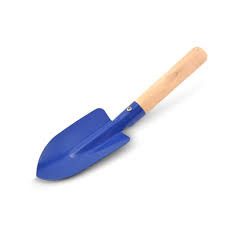 Temetői lapát nyéllel