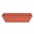 Virágláda tálcával 60cm 11l (IPE) TERRACOTTA (10 db/cs) - ár/db
