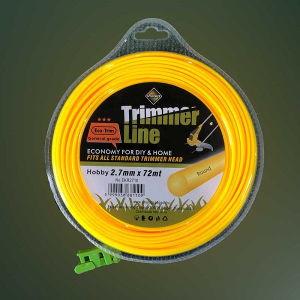 Fűnyíródamil 2,7 x 72 m ( KÖR )