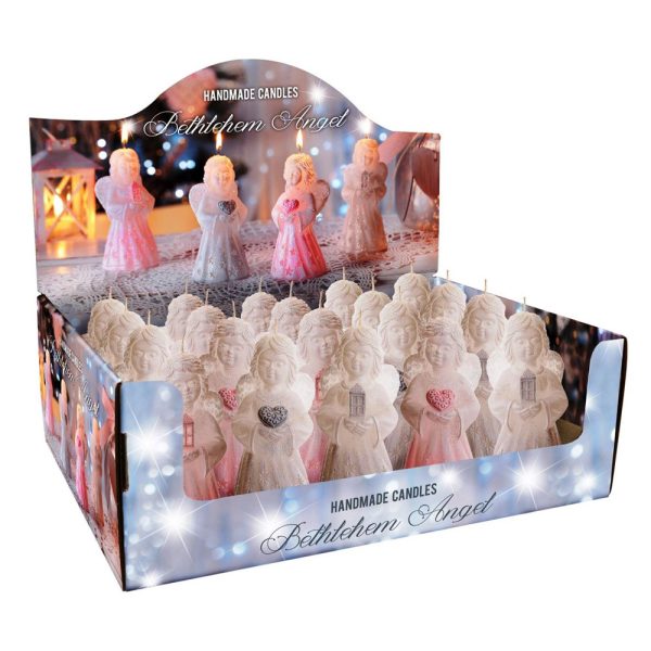 Gyertya GY2 - Betlehem angyal figura ár/db