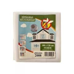 Tépőzáras szúnyogháló FEHÉR 100x130cm
