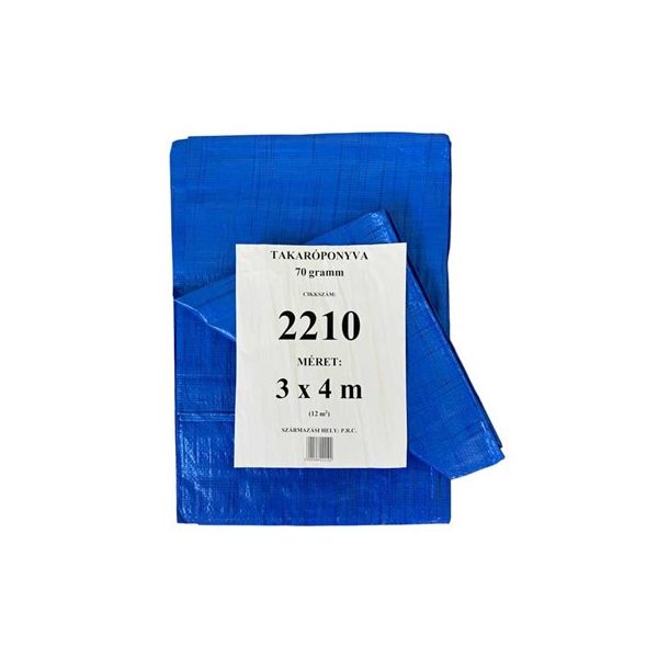 Takaróponyva 3 x 4 m - 70 gramm/nm