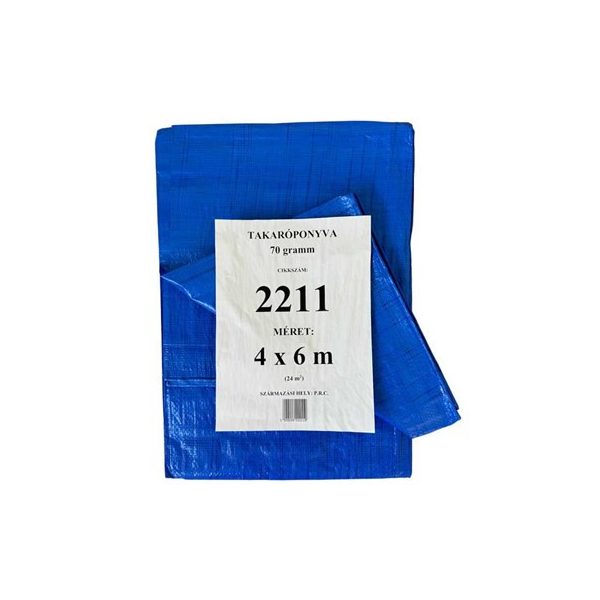 Takaróponyva 4 x 6 m - 70 gramm/nm