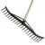 Gereblye műanyag 19fogú 52cm NYEL.130-as nyél