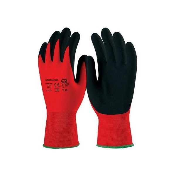 Kesztyű mártott latex GAN1LACI 9-es  (10db/cs) - ár/db