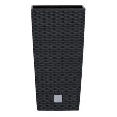 Virágváza rattan 200mm barna DRTS200