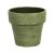 Agyag kaspó ZÖLD