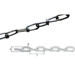 Csomózott lánc 1,8 horganyzott 130 m/tekercs - ár/fm