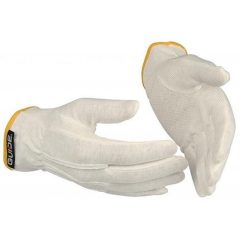 Kesztyű GUIDE 549 köt.fehér pvc pötty 9