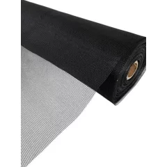 Szúnyogháló fekete üvegszálas PROFI 100 cm x 30 m